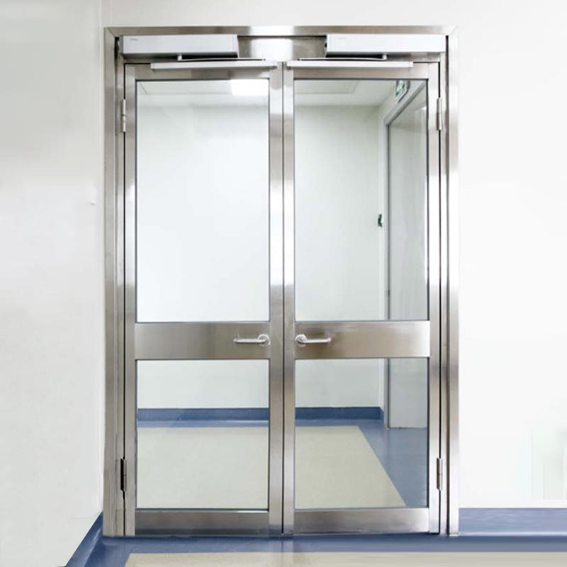 Pintu Kaca Ayunan Automatik Pintu Kaca Ayunan Automatik